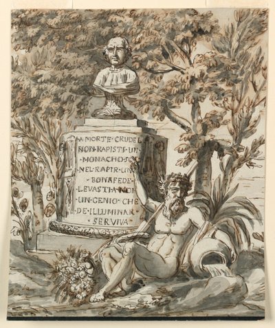 Pomnik nagrobny mnicha Bonafede autorstwa Giuseppe Barberi