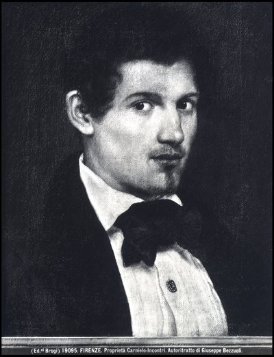 Autoportret, ok. 1795-1830 autorstwa Giuseppe Bezzuoli
