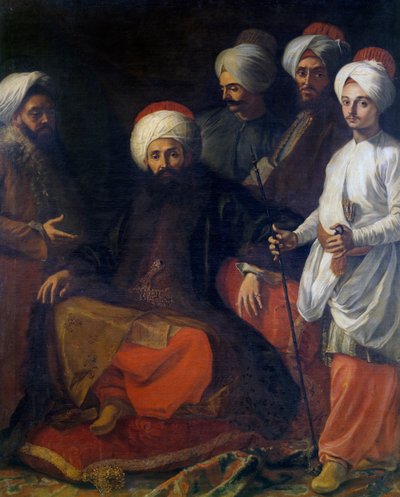 Ambasada Turcji w 1741 r. (obraz) autorstwa Giuseppe Bonito