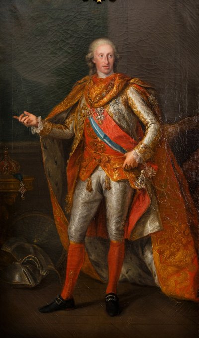 Szwedzki: Ferdynand IV, 1751-1825, król Neapolu i Sycylii Ferdynand IV, 1751-1825, król Neapolu i Sycylii autorstwa Giuseppe Bonito
