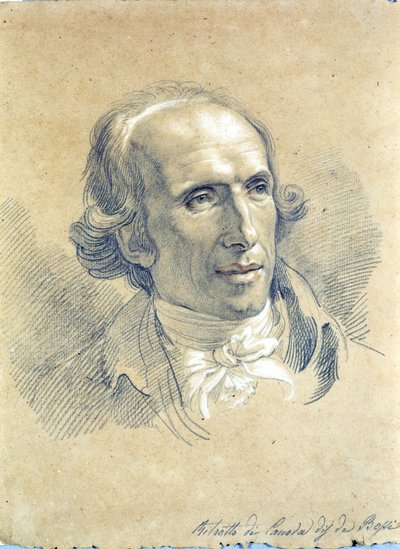 Portret Canovy (1757 - 1822) autorstwa Bossi. autorstwa Giuseppe Bossi