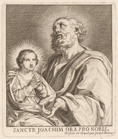 Św. Joachim i Dzieciątka Dziewica Maryja autorstwa Giuseppe Bottani