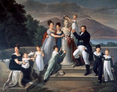Franciszek I z Dwóch Sycylii (Neapol autorstwa Giuseppe Cammarano