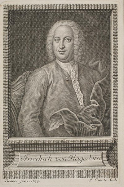 Friedrich von Hagedorn autorstwa Giuseppe Canale