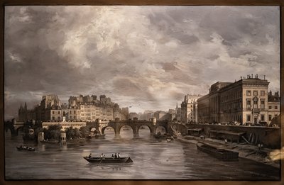 Widok na Pont Neuf autorstwa Giuseppe Canella