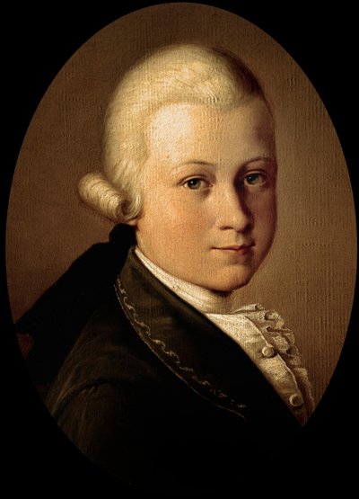 Wolfgang Amadeusz Mozart autorstwa Giuseppe Cignaroli