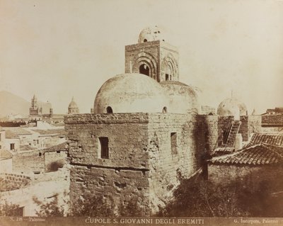 Kościół San Giovanni degli Eremiti w Palermo, fragment kopuł autorstwa Giuseppe Incorpora