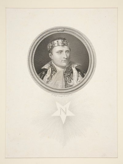 Napoleon jako król Włoch autorstwa Giuseppe Longhi