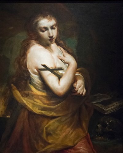 Pokutująca Magdalena autorstwa Giuseppe Maria (1665-1747) Crespi