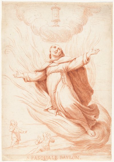 Der heilige Paschal Baylon in Ekstase autorstwa Giuseppe Maria Crespi