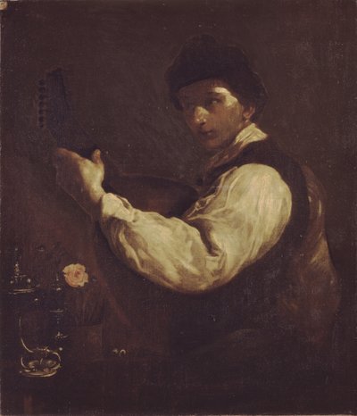 Lutniarz autorstwa Giuseppe Maria Crespi