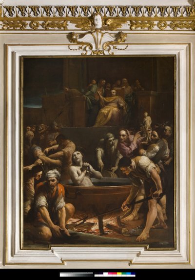 Męczeństwo św. Jana Ewangelisty autorstwa Giuseppe Maria Crespi