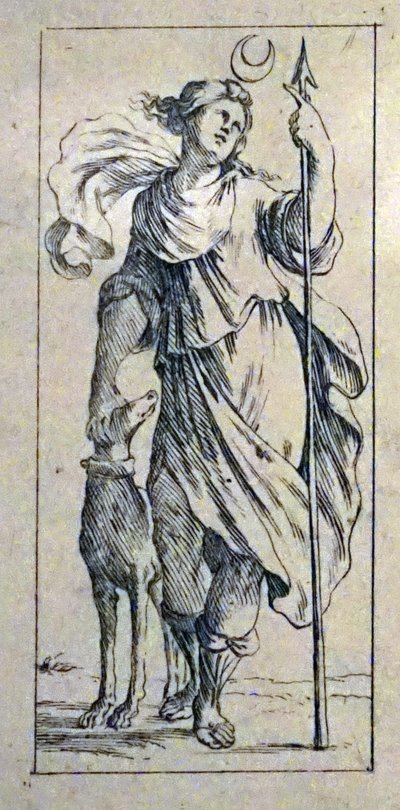 Karty tarota z XVII wieku autorstwa Giuseppe Marii Mitelli autorstwa Giuseppe Maria Mitelli