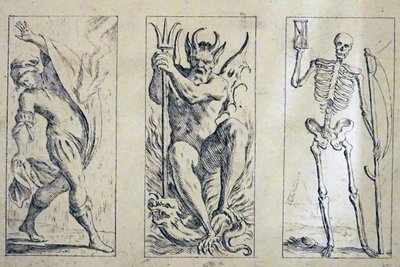 Karty tarota z XVII wieku autorstwa Giuseppe Marii Mitelli autorstwa Giuseppe Maria Mitelli