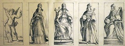 Karty tarota z XVII wieku autorstwa Giuseppe Marii Mitelli autorstwa Giuseppe Maria Mitelli