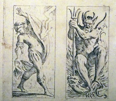 Karty tarota z XVII wieku autorstwa Giuseppe Marii Mitelli autorstwa Giuseppe Maria Mitelli