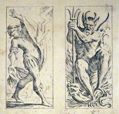 Karty tarota z XVII wieku autorstwa Giuseppe Marii Mitelli autorstwa Giuseppe Maria Mitelli