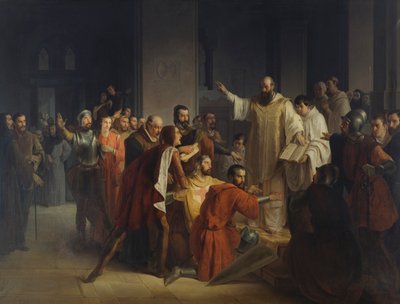Przysięga Pontidy autorstwa Giuseppe Mazza