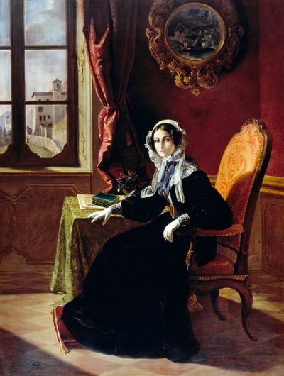 Hrabina Pallavicini autorstwa Giuseppe Molteni