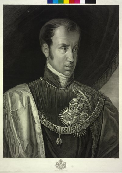 Cesarz Austrii Ferdynand I autorstwa Giuseppe Molteni