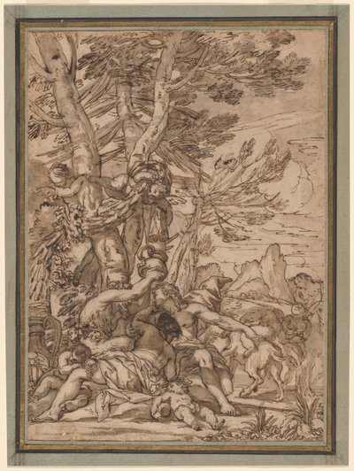 bachchanal autorstwa Giuseppe Nicola Nasini