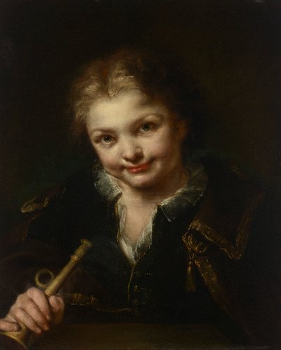 Chłopiec z trąbką autorstwa Giuseppe Nogari