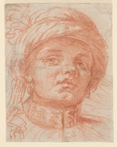 Głowa Młodzieży w Turbanie autorstwa Giuseppe Nogari