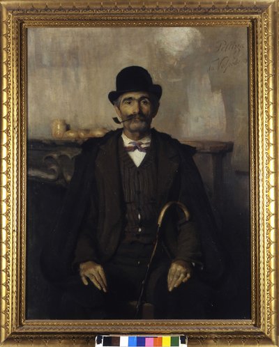 Giuseppe Giani mediator (Portret Giuseppe Giani mediator). Obraz Giovanniego Pellizzy da Volpedo (1868-1907) autorstwa Giuseppe Pellizza da Volpedo
