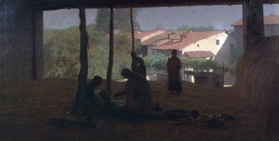 Stodoła autorstwa Giuseppe Pellizza da Volpedo