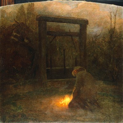 miłość życia, panel prawy, autor: Giuseppe Pellizza da Volpedo (1868-1907) autorstwa Giuseppe Pellizza da Volpedo
