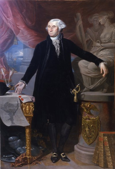 Portret Jerzego Waszyngtona autorstwa Giuseppe Perovani