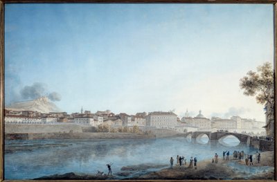Wejście generała Napoleona Bonaparte (1769-1821) w Nicei, pierwszej kwaterze francuskiej, 28 marca 1796 Akwarela autorstwa Giuseppe Pietro Bagetti (1764-1831) 1796 Nd. 0,54x0,82 m Nicea, Muzeum Sztuki i Historii - Wejście generała Napoleona Bonaparte (17 autorstwa Giuseppe Pietro Bagetti