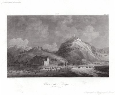 Gniazdo Dego autorstwa Giuseppe Pietro Bagetti