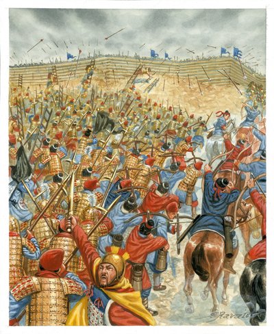 Bitwa o Changping autorstwa Giuseppe Rava