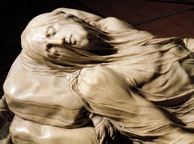Ukryty Chrystus autorstwa Giuseppe Sanmartino