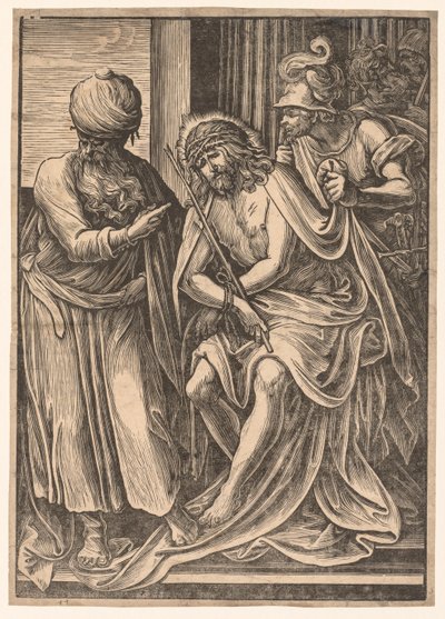 Ecce Homo , koniec XVI wieku – początek XVII wieku. autorstwa Giuseppe Scolari