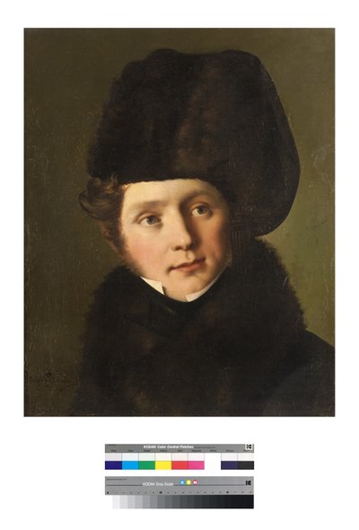 Portret Polaka autorstwa Giuseppe Tominz