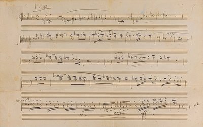 Rękopis: Opera Otello. 1887 autorstwa Giuseppe Verdi