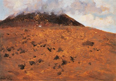 Na zboczach Wezuwiusza autorstwa Giuseppe or Joseph de Nittis
