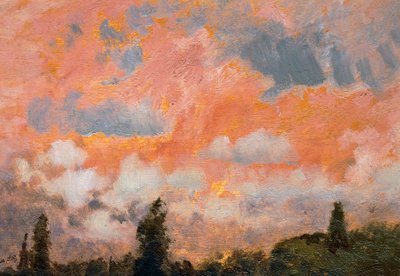 Na zboczach Wezuwiusza autorstwa Giuseppe or Joseph de Nittis
