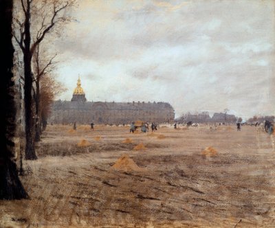 Place des Invalides autorstwa Giuseppe or Joseph de Nittis
