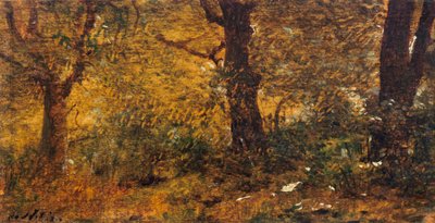 Studium drewna autorstwa Giuseppe or Joseph de Nittis