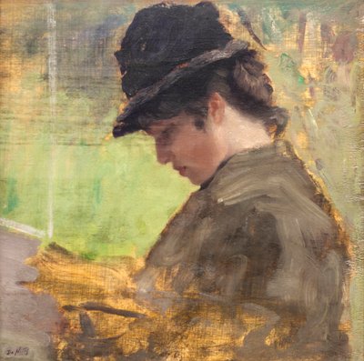 Angielska dziewczyna autorstwa Giuseppe or Joseph de Nittis