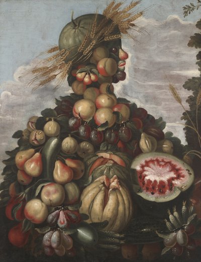 Jesień, ok.1580-1600 autorstwa Giuseppe style of Arcimboldo