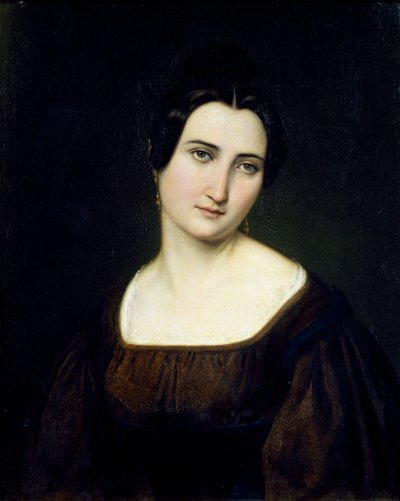 Ciociaran (środkowowłoska) kobieta autorstwa Giustiniano degli Avancini (1807-1843) autorstwa Giustiniano Degli Avancini