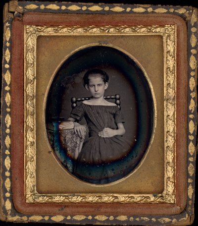 Portret dziewczynki, ok. 1850 (zdjęcie) autorstwa Glenalvin J. Goodridge