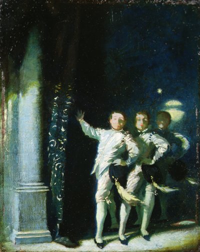 Caprice, taniec księżyca autorstwa Glyn Warren Philpot