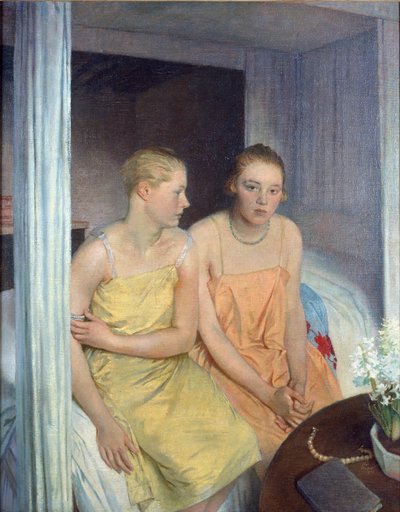 Gabriela i Rozmaryn, 1828 autorstwa Glyn Warren Philpot