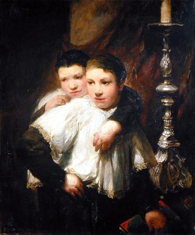 Mali chórzyści autorstwa Glyn Warren Philpot