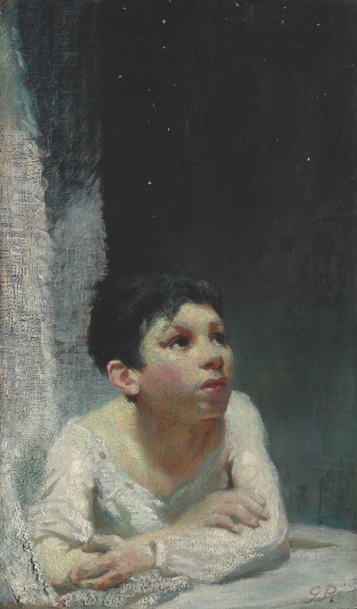 Mały Hiszpan, ok. 1930 r. 1909 (olej na płótnie) autorstwa Glyn Warren Philpot
